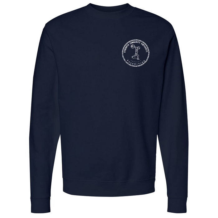Mens Small Classic Navy Heather Style_Sweatshirt