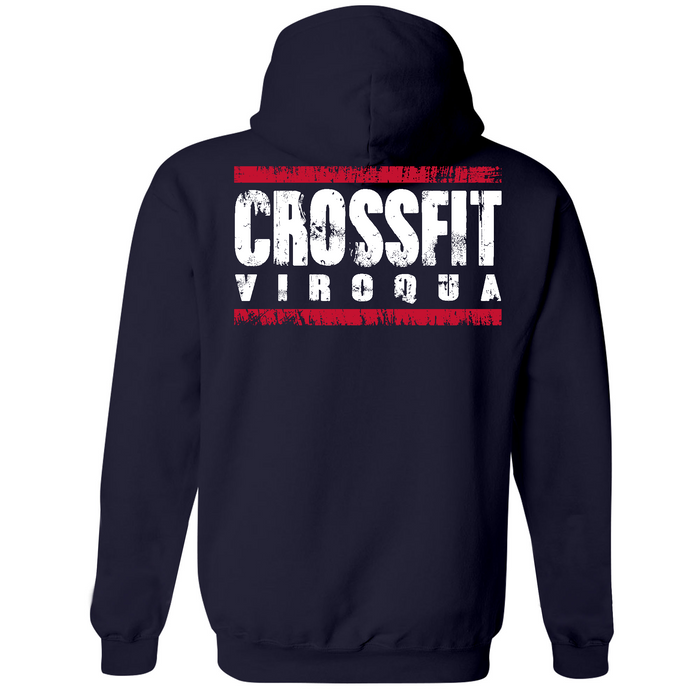 Unisex Medium Navy Style_Zip_Hoodie