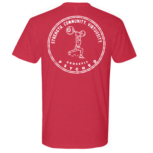 Mens Medium Red Style_T-Shirt