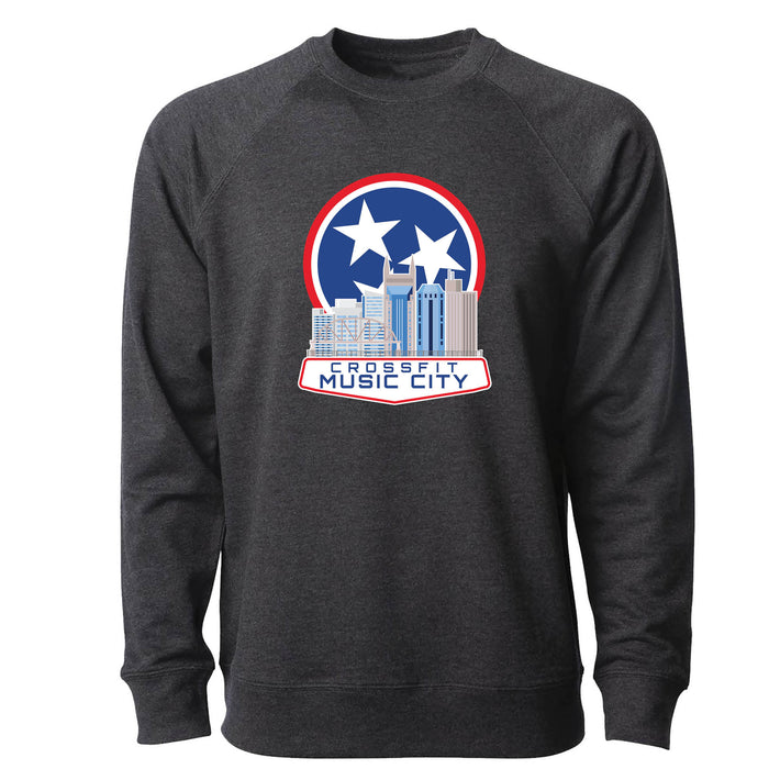 CrossFit Music City - Skyline - Mens - CrewNeck