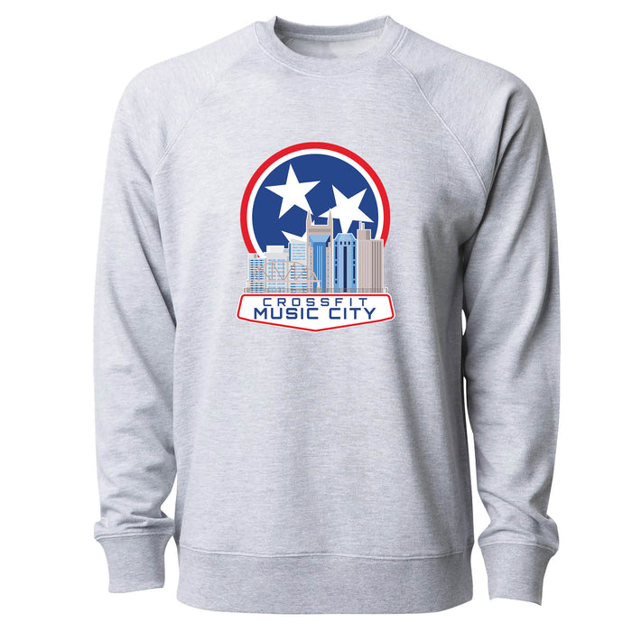 CrossFit Music City - Skyline - Mens - CrewNeck