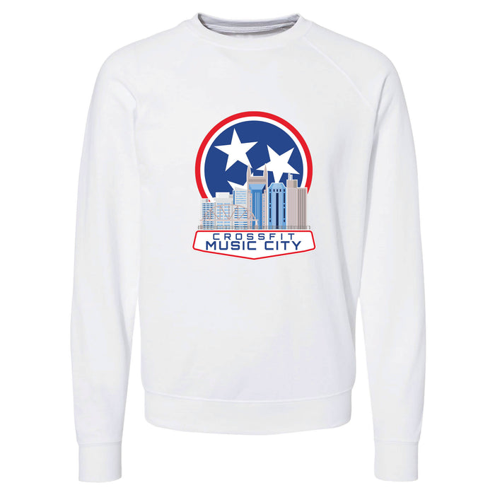 CrossFit Music City - Skyline - Mens - CrewNeck