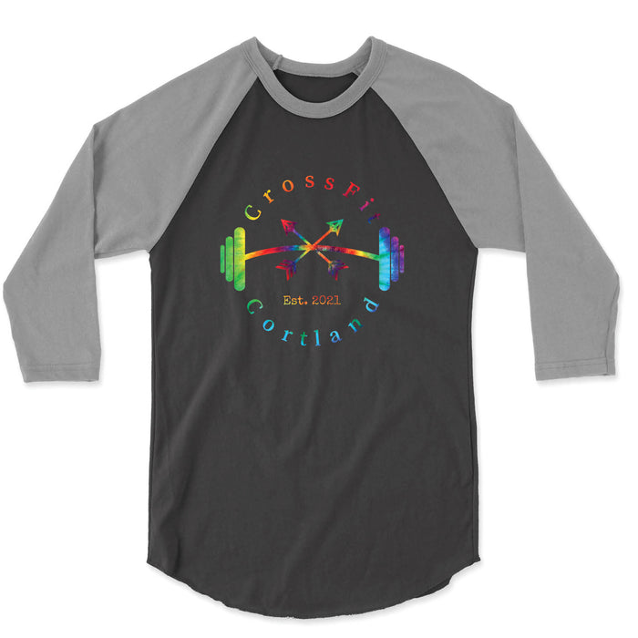 CrossFit Cortland Tie Dye - Mens - 3/4 Sleeve