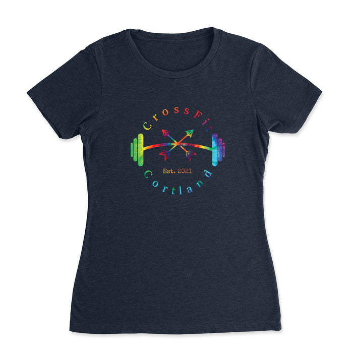 CrossFit Cortland Tie Dye - Womens - T-Shirt