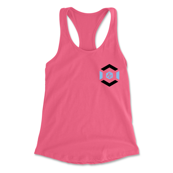 Womens 2X-Large HOT_PINK Tank Top