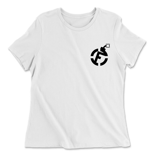 Womens 2X-Large WHITE Relaxed Jersey T-Shirt