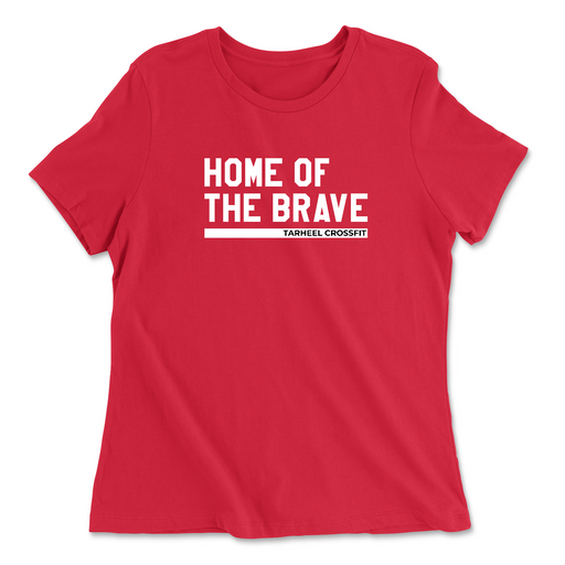 Womens 2X-Large RED Relaxed Jersey T-Shirt