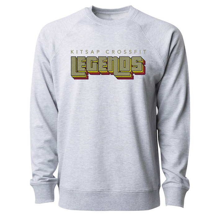 Mens 2X-Large ATHLETIC_HEATHER CrewNeck