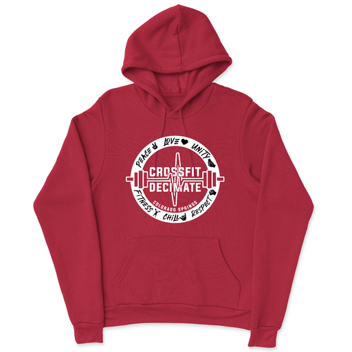 Mens 2X-Large RED Hoodie