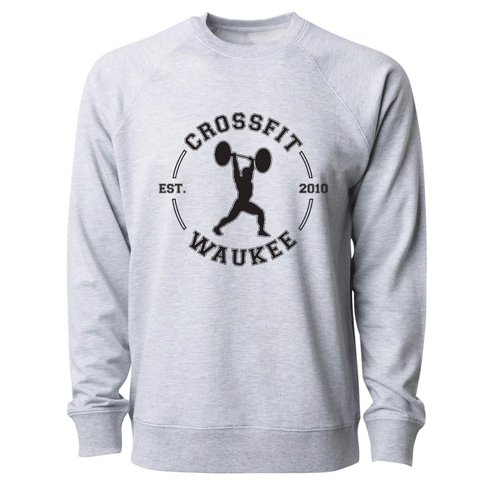 Mens 2X-Large ATHLETIC_HEATHER CrewNeck