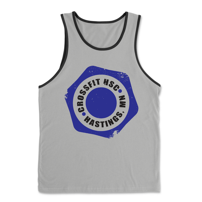 Mens 2X-Large HEATHER_GRAY Tank Top