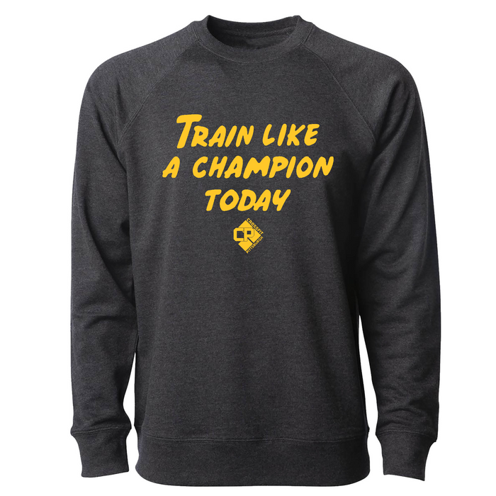 Mens 2X-Large CHARCOAL_HEATHER CrewNeck