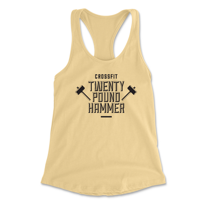 Womens 2X-Large BANANA_CREAM Tank Top