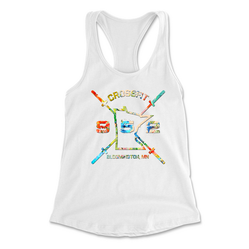 Womens 2X-Large WHITE Tank Top