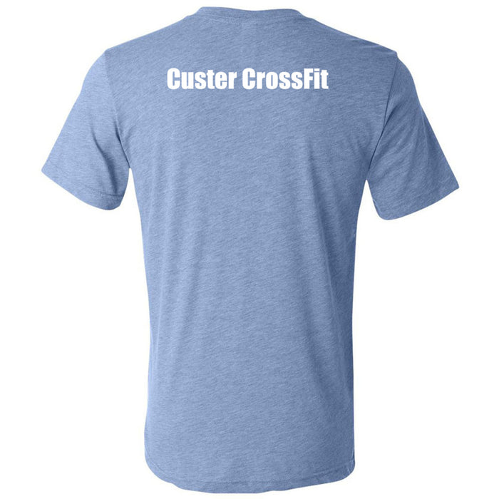 Custer CrossFit - 200 - Standard - Men's Triblend T-Shirt