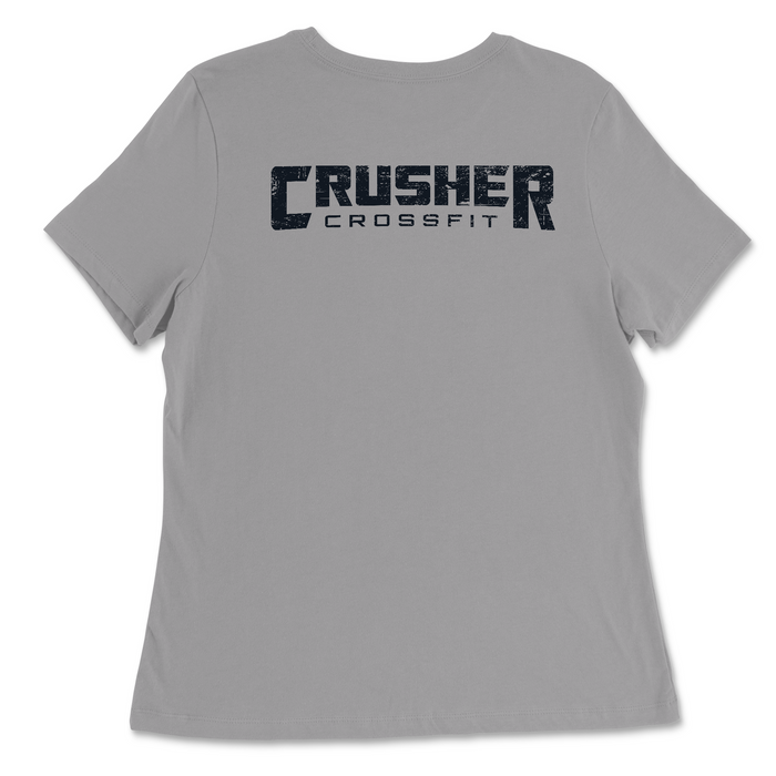 Crusher CrossFit Symbol Womens - Relaxed Jersey T-Shirt