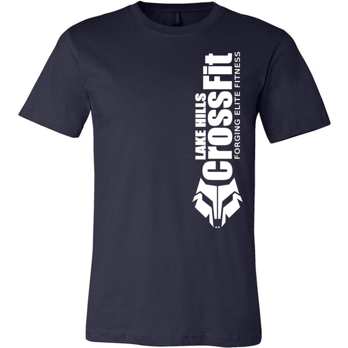 Lake Hills CrossFit - 100 - Vertical - Men's T-Shirt