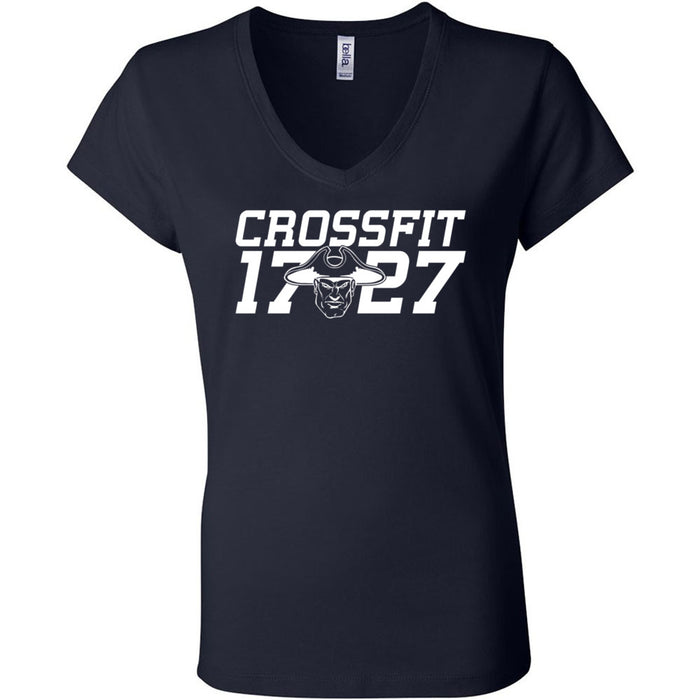 CrossFit 1727 - 100 - One Color - Women's V-Neck T-Shirt