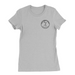 Womens Small Solid Athletic Grey Style_T-Shirt
