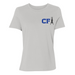 Womens Small Solid Athletic Grey Style_T-Shirt