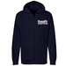 Unisex Small Navy Style_Zip_Hoodie