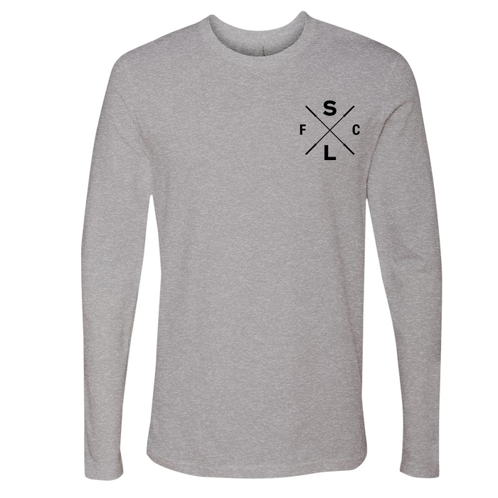 Mens Small Heather Gray Style_Long Sleeve