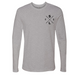 Mens Small Heather Gray Style_Long Sleeve