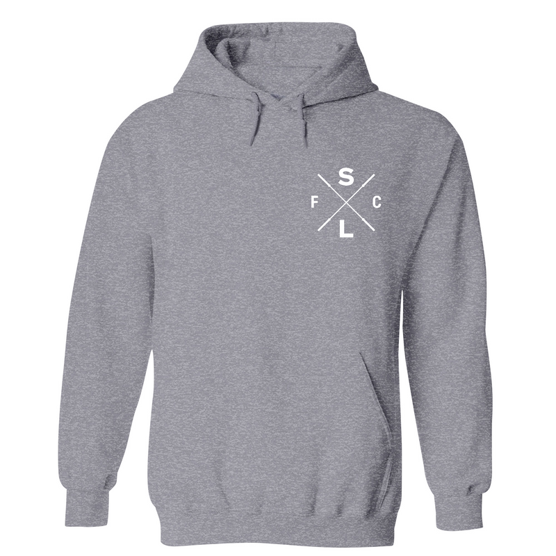 Mens Small Gunmetal Heather Style_Hoodie