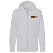 Unisex Small Grey Heather Style_Zip_Hoodie