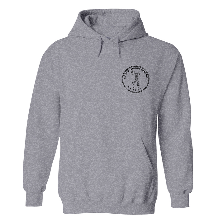 Mens Small Gunmetal Heather Style_Hoodie