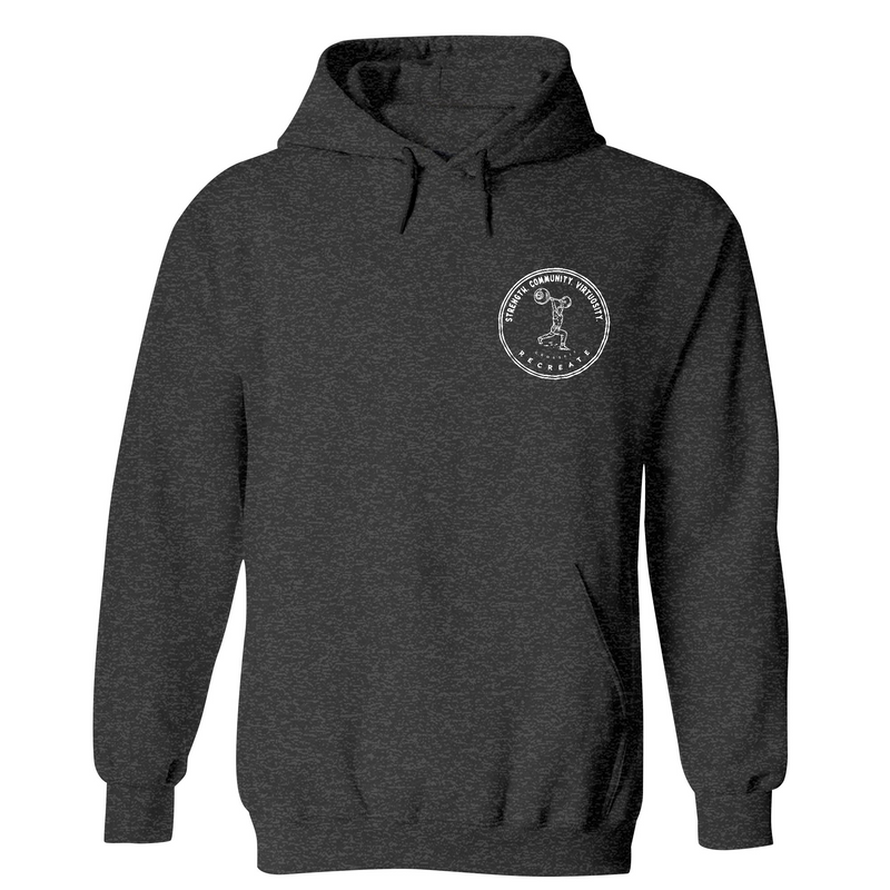Mens Small Charcoal Heather Style_Hoodie