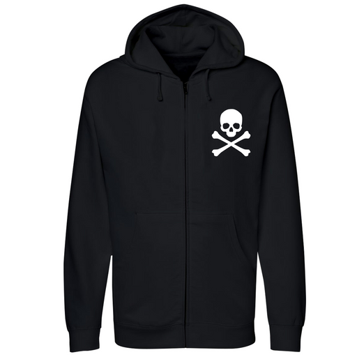 Unisex Small Black Style_Zip_Hoodie