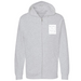 Unisex Small Grey Heather Style_Zip_Hoodie