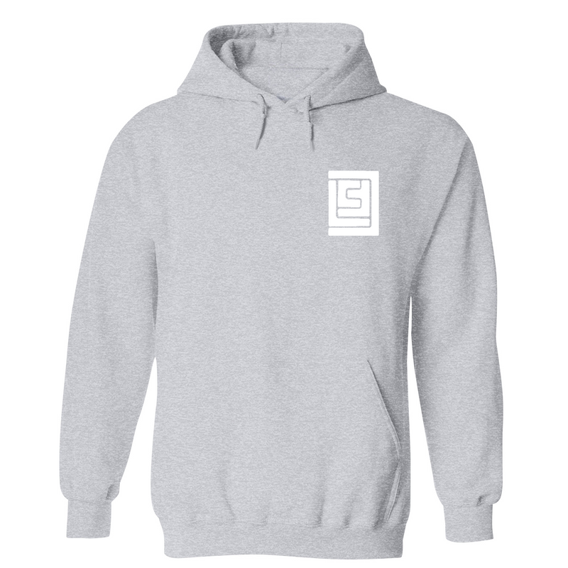 Mens Small Grey Heather Style_Hoodie
