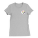 Womens Small Solid Athletic Grey Style_T-Shirt