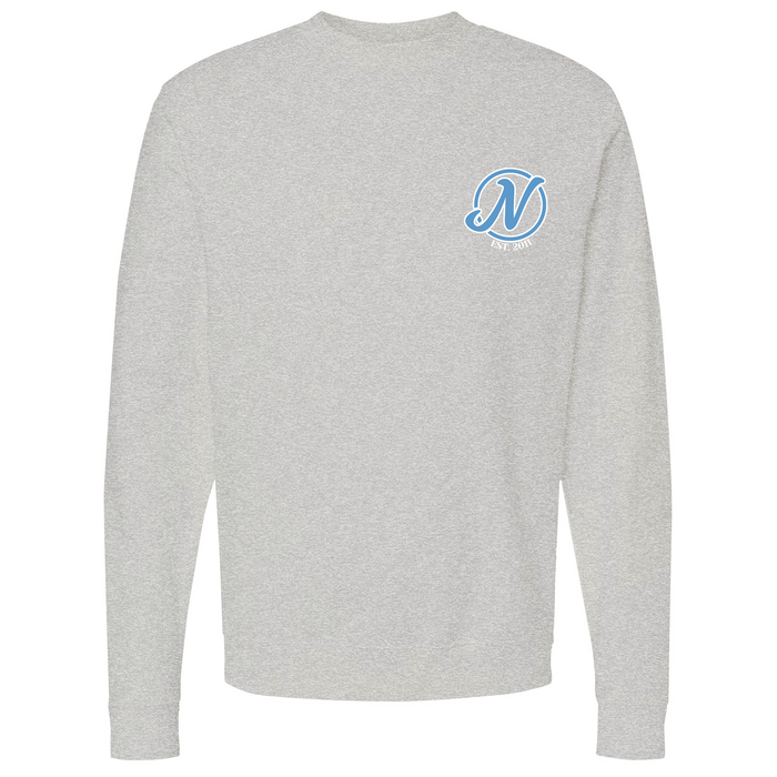 Mens Small Grey Heather Style_Sweatshirt