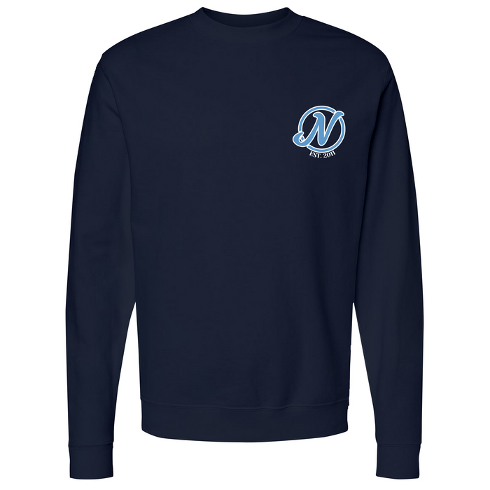 Mens Small Classic Navy Heather Style_Sweatshirt