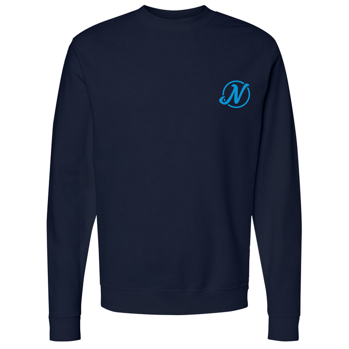 Mens Small Classic Navy Heather Style_Sweatshirt