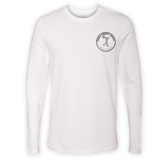 Mens Small White Style_Long Sleeve