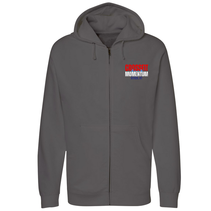 Crossfit fashion zip hoodie