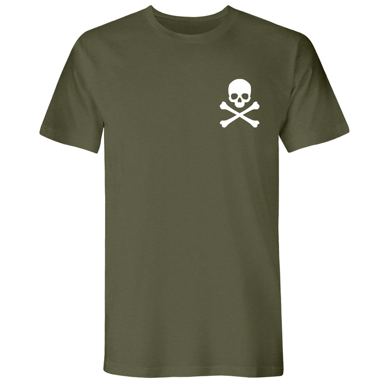 Mens Small Military Green Style_T-Shirt