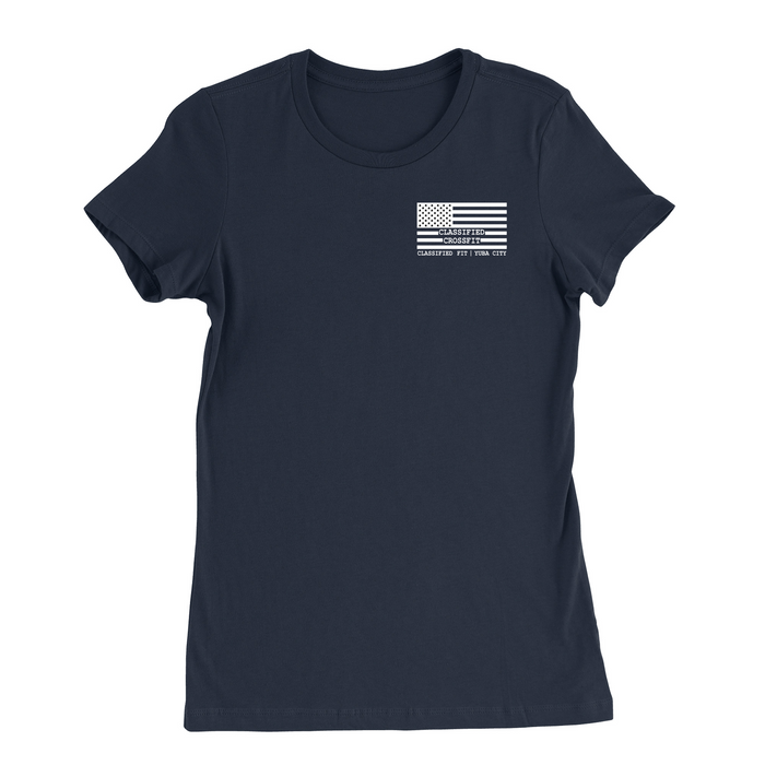 Womens Small Navy Style_T-Shirt