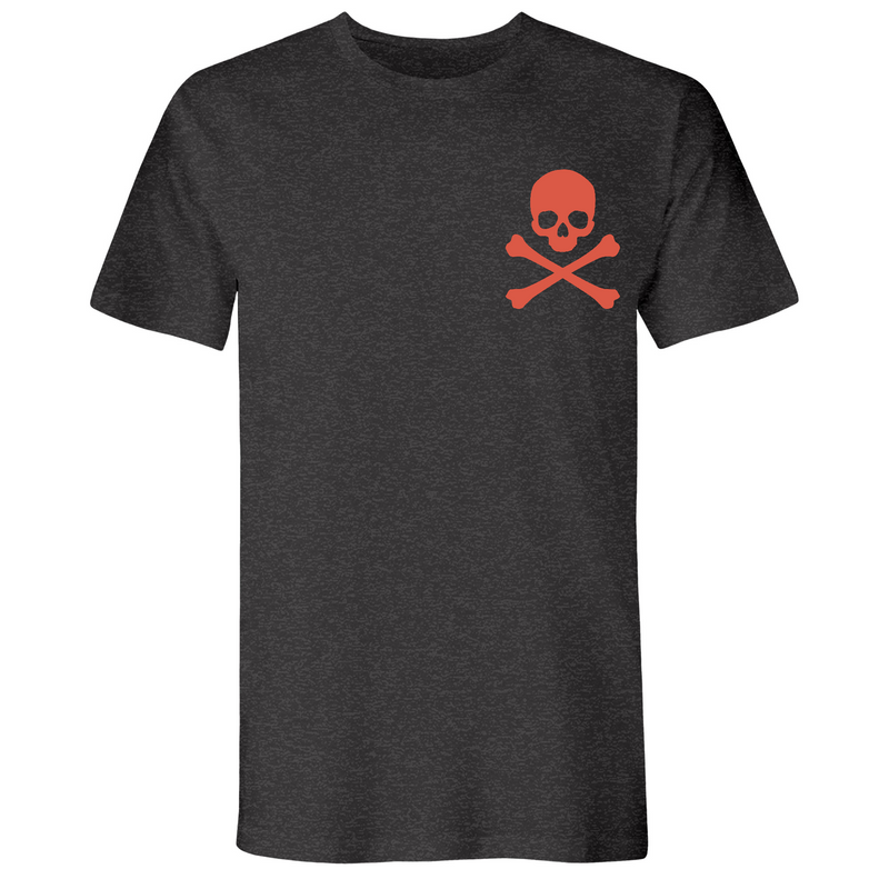 Mens Small Heather Heavy Metal Style_T-Shirt