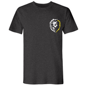 Mens Small Heather Heavy Metal Style_T-Shirt