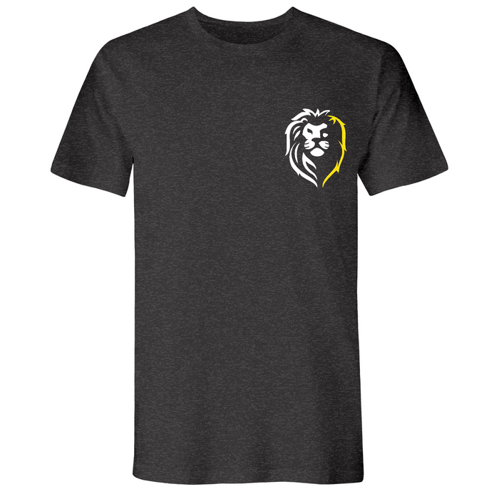 Mens Small Heather Heavy Metal Style_T-Shirt