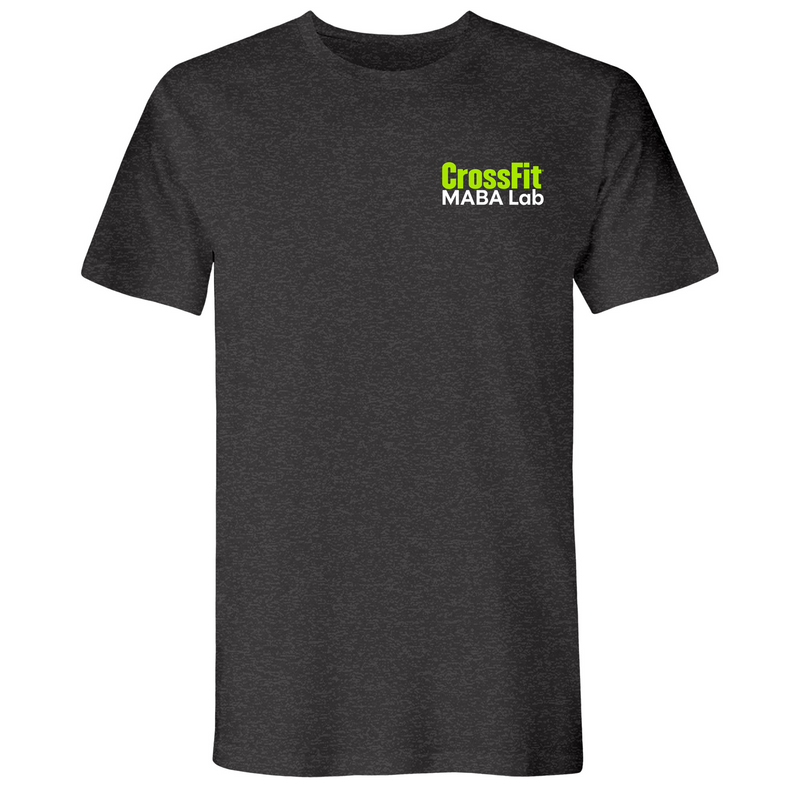 Mens Small Heather Heavy Metal Style_T-Shirt