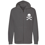 Unisex Small Charcoal Style_Zip_Hoodie