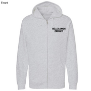 Unisex Small Grey Heather Style_Zip_Hoodie