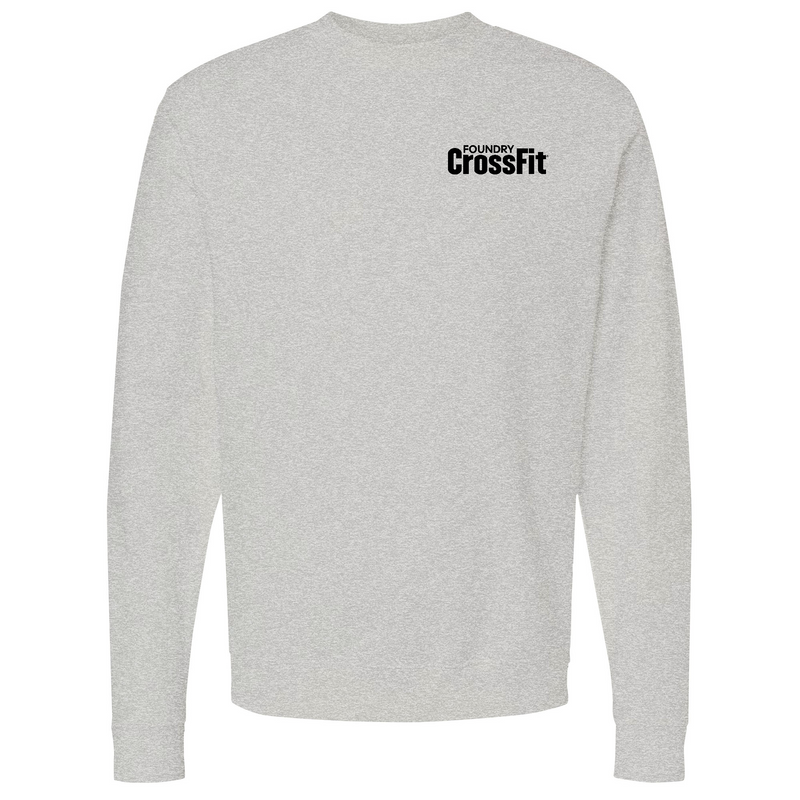 Mens Small Grey Heather Style_Sweatshirt
