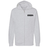 Unisex Small Grey Heather Style_Zip_Hoodie